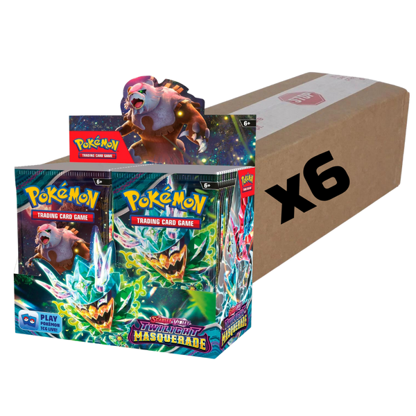 Sealed Case Twilight Masquerade Booster Box - SV06 - factory sealed Pokemon TCG product