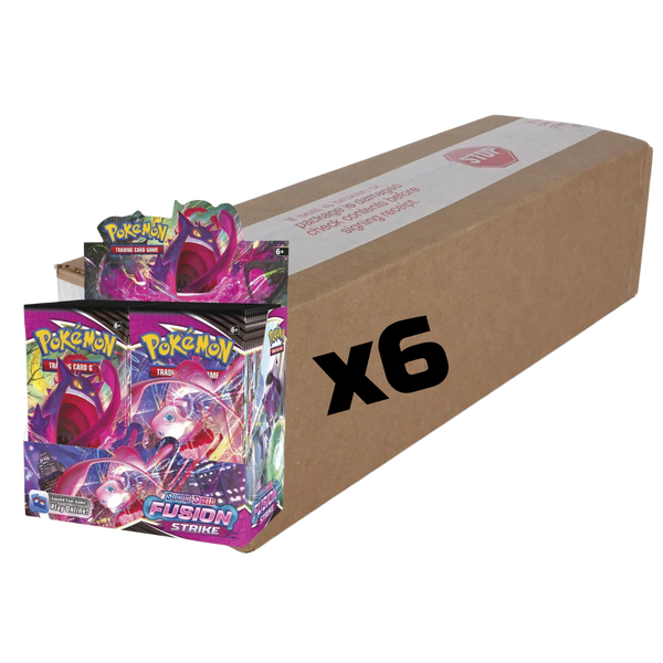 Sealed Case Fusion Strike Booster Boxes - SWSH08 - factory sealed Pokemon TCG product