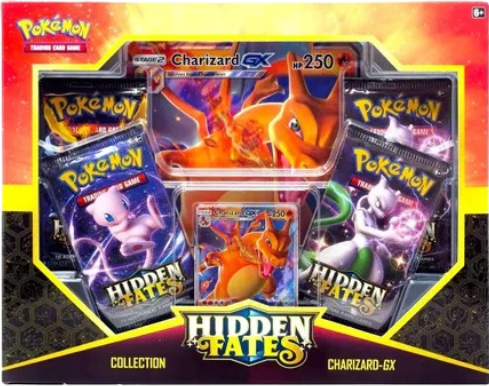 Hidden Fates Charizard GX Collection Box - factory sealed Pokemon TCG product