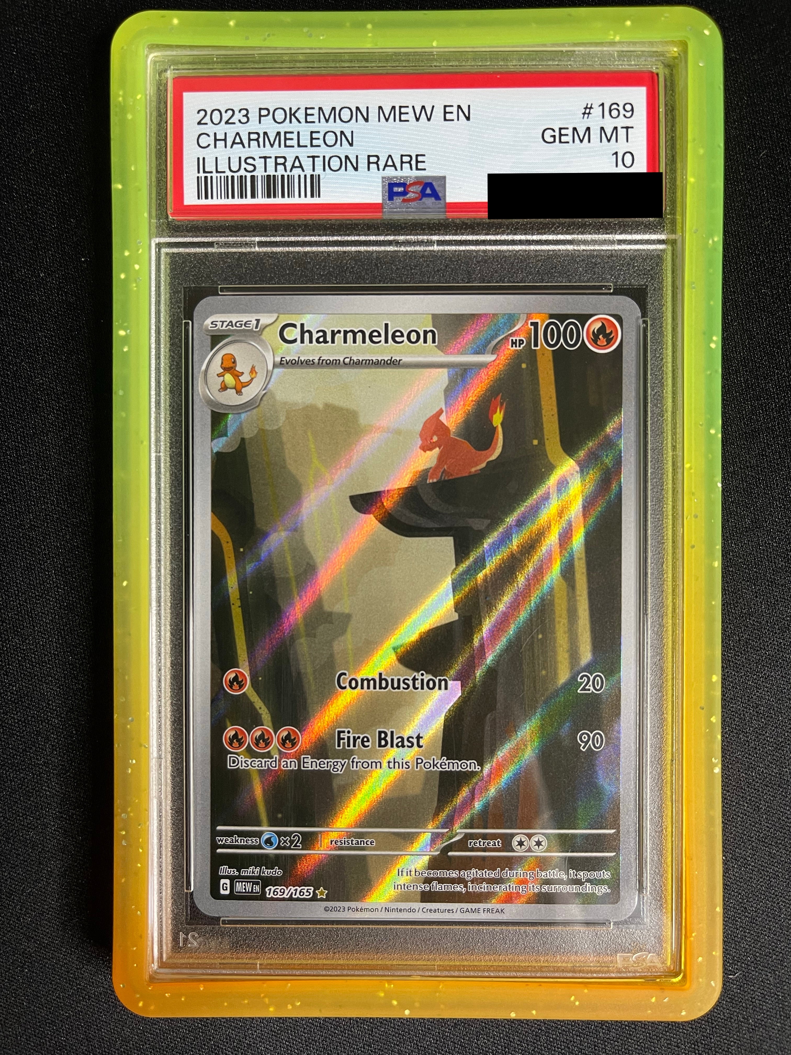 Charmeleon 169/165 Pokemon 151 Illustration Rare PSA 10 - view 1 of 2