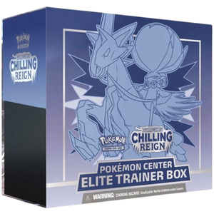Chilling Reign Ice Rider Calyrex PC ETB