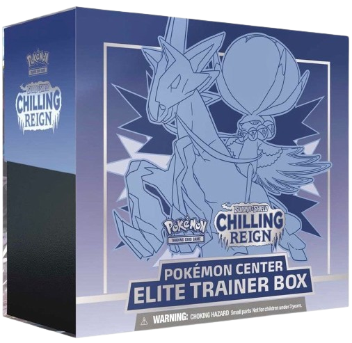 Chilling Reign Ice Rider Calyrex PC ETB - factory sealed Pokemon TCG product