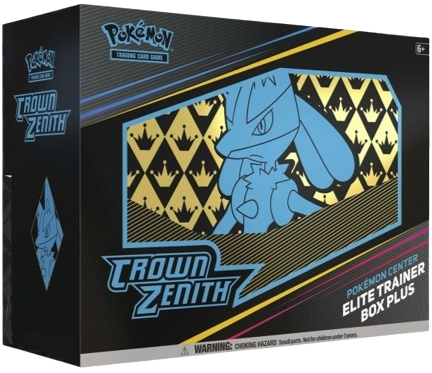 Crown Zenith PC ETB + - factory sealed Pokemon TCG product