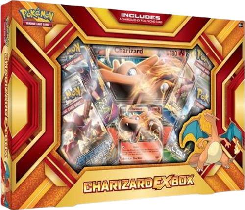 Fire Blast Charizard EX Box - factory sealed Pokemon TCG product