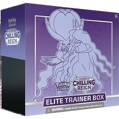 Chilling Reign Shadow Rider ETB - factory sealed Pokemon TCG product