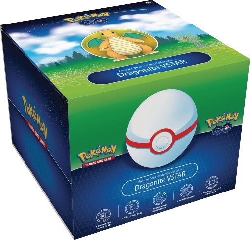 Premier Deck Holder Dragonite Vstar Collection Box - factory sealed Pokemon TCG product