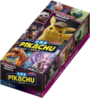 Detective Pikachu Japanese Booster Box - factory sealed Pokemon TCG product