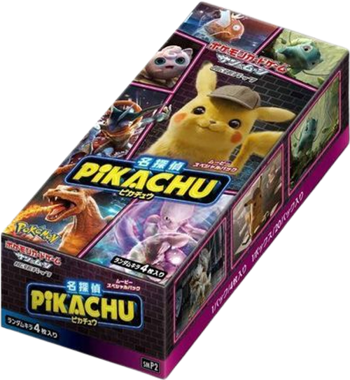 Detective Pikachu Japanese Booster Box - factory sealed Pokemon TCG product