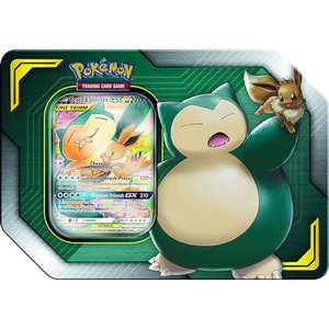 Tag Team Eevee & Snorlax Gx Tin [2021 Reprint]