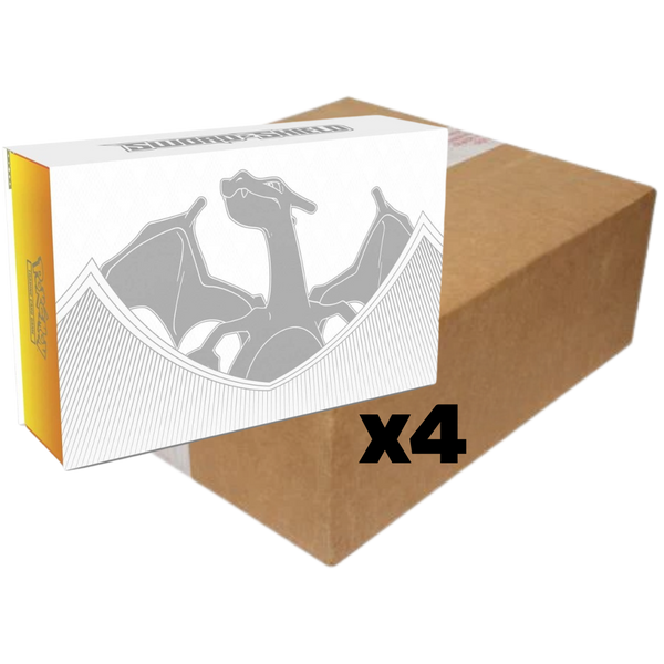 Sealed Case Charizard Ultra-Premium UPC - SWSH07 - factory sealed Pokemon TCG product