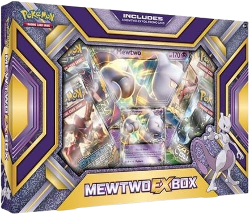 Mewtwo EX Box - factory sealed Pokemon TCG product