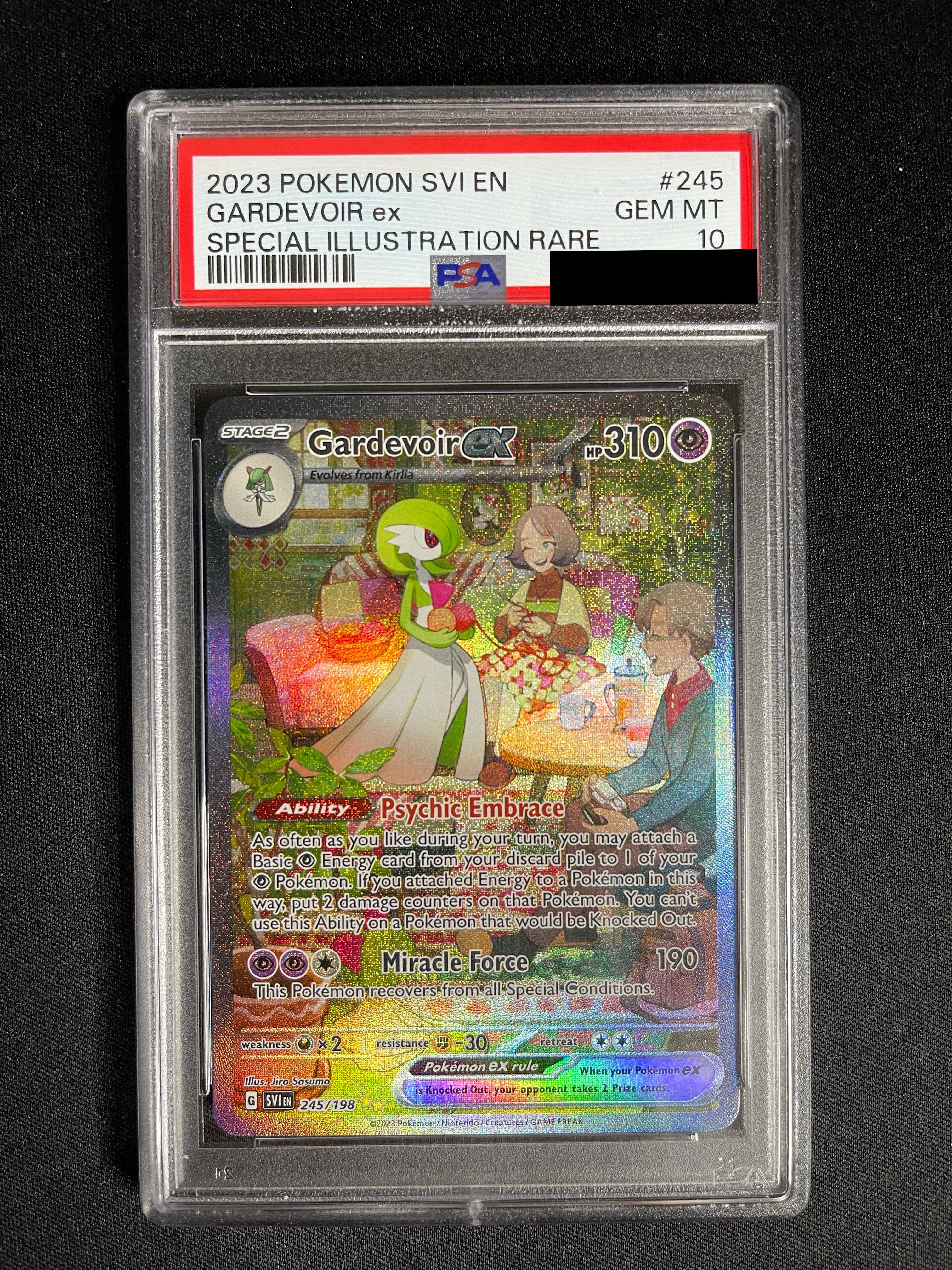 Gardevoir ex 245/198 Scarlet & Violet Special Illustration Rare PSA 10 - view 1 of 2