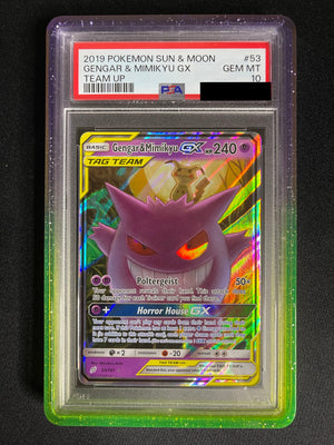 Gengar & Mimikyu GX 53/181 Team Up PSA 10 - view 1 of 2