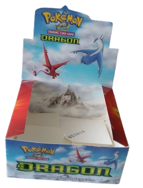 EX Dragon Booster Box - Empty Box - factory sealed Pokemon TCG product
