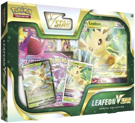 Leafeon Vstar Special Collection Box - factory sealed Pokemon TCG product
