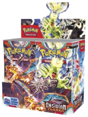 Obsidian Flames Booster Box - factory sealed Pokemon TCG product