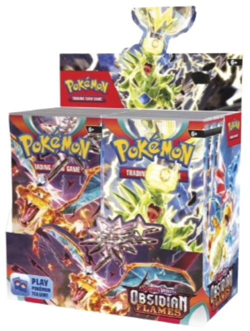 Obsidian Flames Booster Box - factory sealed Pokemon TCG product