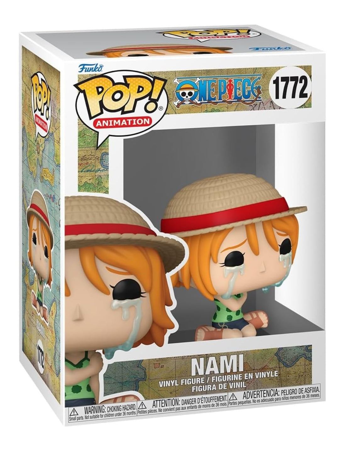 One Piece Nami Crying (2024) Funko Pop! Vinyl Figure #1772 - view 1 of 3