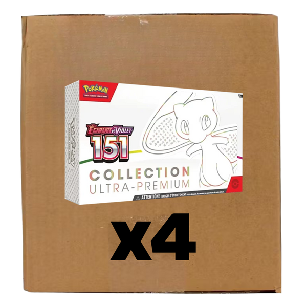 Sealed Case 151 Ultra-Premium UPC - SV3.5 - factory sealed Pokemon TCG product