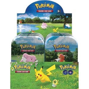 Pokemon GO Mini Tin Display of 10 - factory sealed Pokemon TCG product