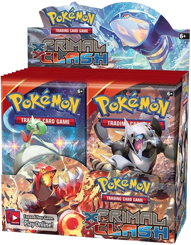 Primal Clash Booster Box - factory sealed Pokemon TCG product