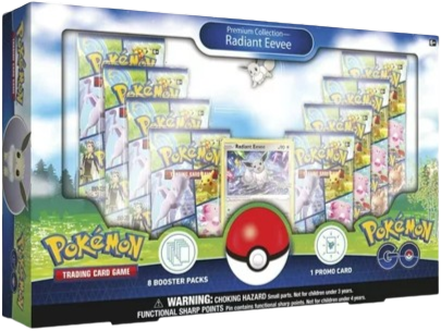 Pokemon Go Radiant Eevee Premium Collection Box - factory sealed Pokemon TCG product
