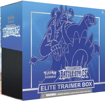 Battle Styles Gigantamax Rapid Strike ETB - factory sealed Pokemon TCG product