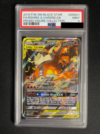 Reshiram & Charizard GX SM201 Black Star Promo PSA 9 - view 1 of 2