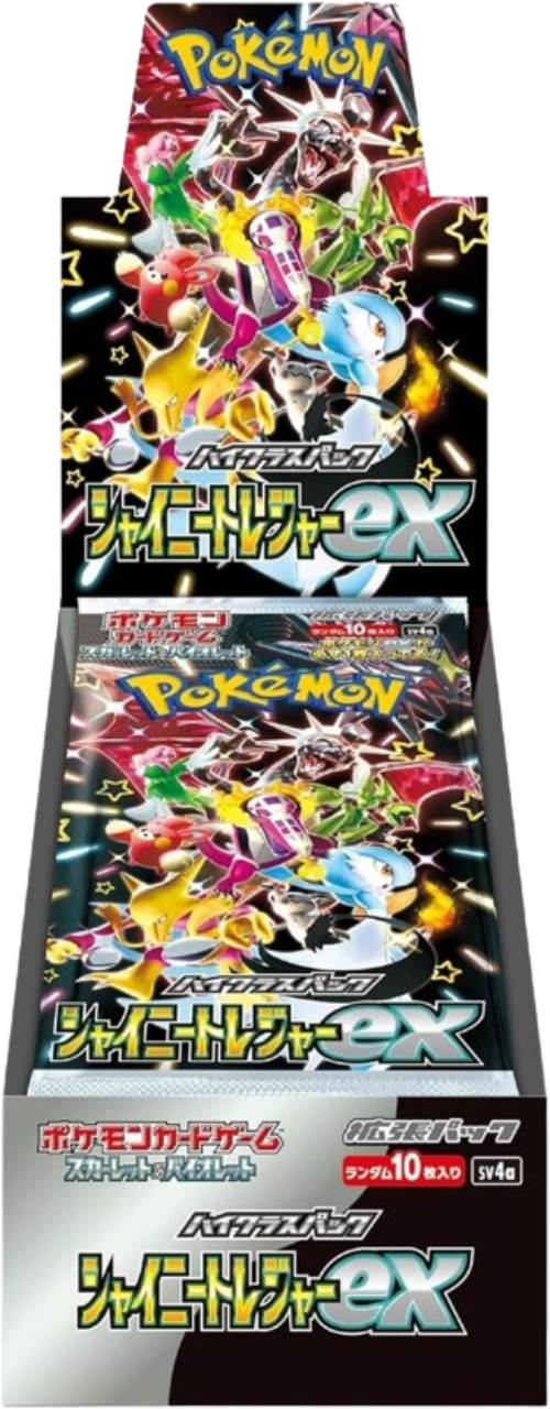 Shiny Treasure Japanese Booster Box - factory sealed Pokemon TCG product