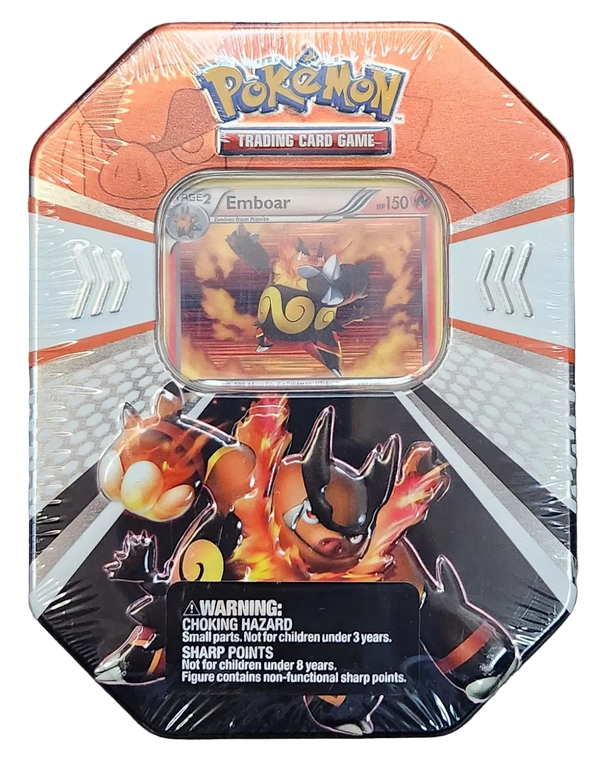 Emboar Tin - factory sealed Pokemon TCG product