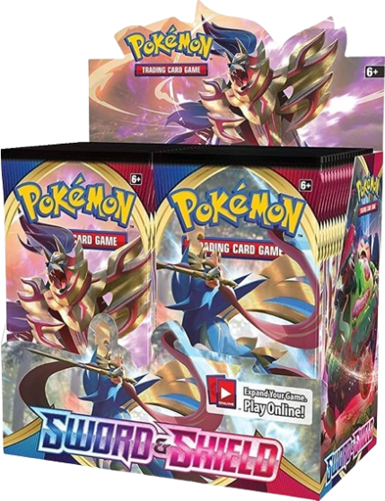 Sword & Shield Base Set Booster Box - factory sealed Pokemon TCG product