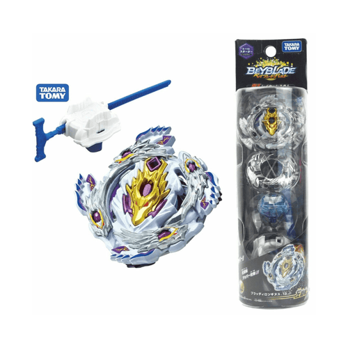 TAKARA TOMY Bloody Longinus / Brutal Luinor 13 Jolt Burst Beyblade Starter w/ Launcher B-110 - view 1 of 2