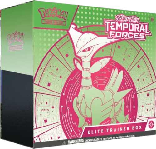 Temporal Forces Iron Leaves ETB - factory sealed Pokemon TCG product