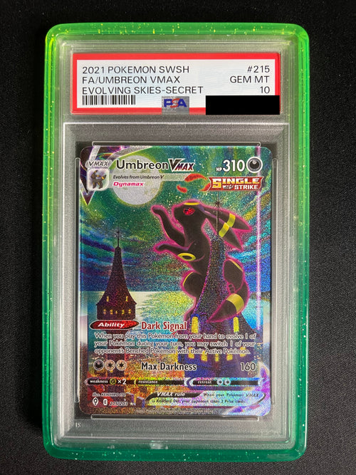 Umbreon VMAX 215/203 Evolving Skies Alternate Art PSA 10 - view 1 of 2