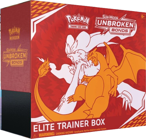 Unbroken Bonds Sun & Moon ETB - factory sealed Pokemon TCG product