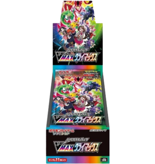 VMAX Climax High Class Japanese Booster Box - factory sealed Pokemon TCG product