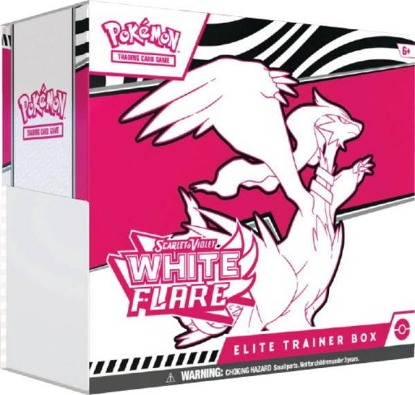 White Flare ETB - factory sealed Pokemon TCG product